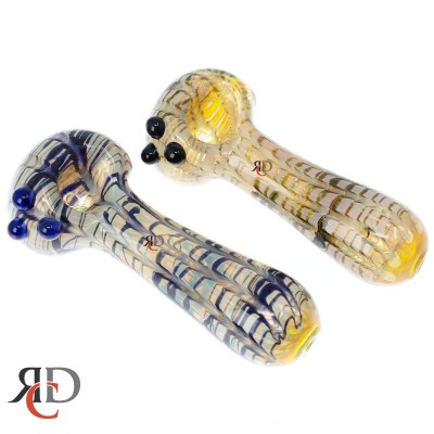 GLASS PIPE FANCY ART KNOBBY PIPE GP380 1CT GLASS PIPE FANCY ART KNOBBY PIPE GP380 1CT